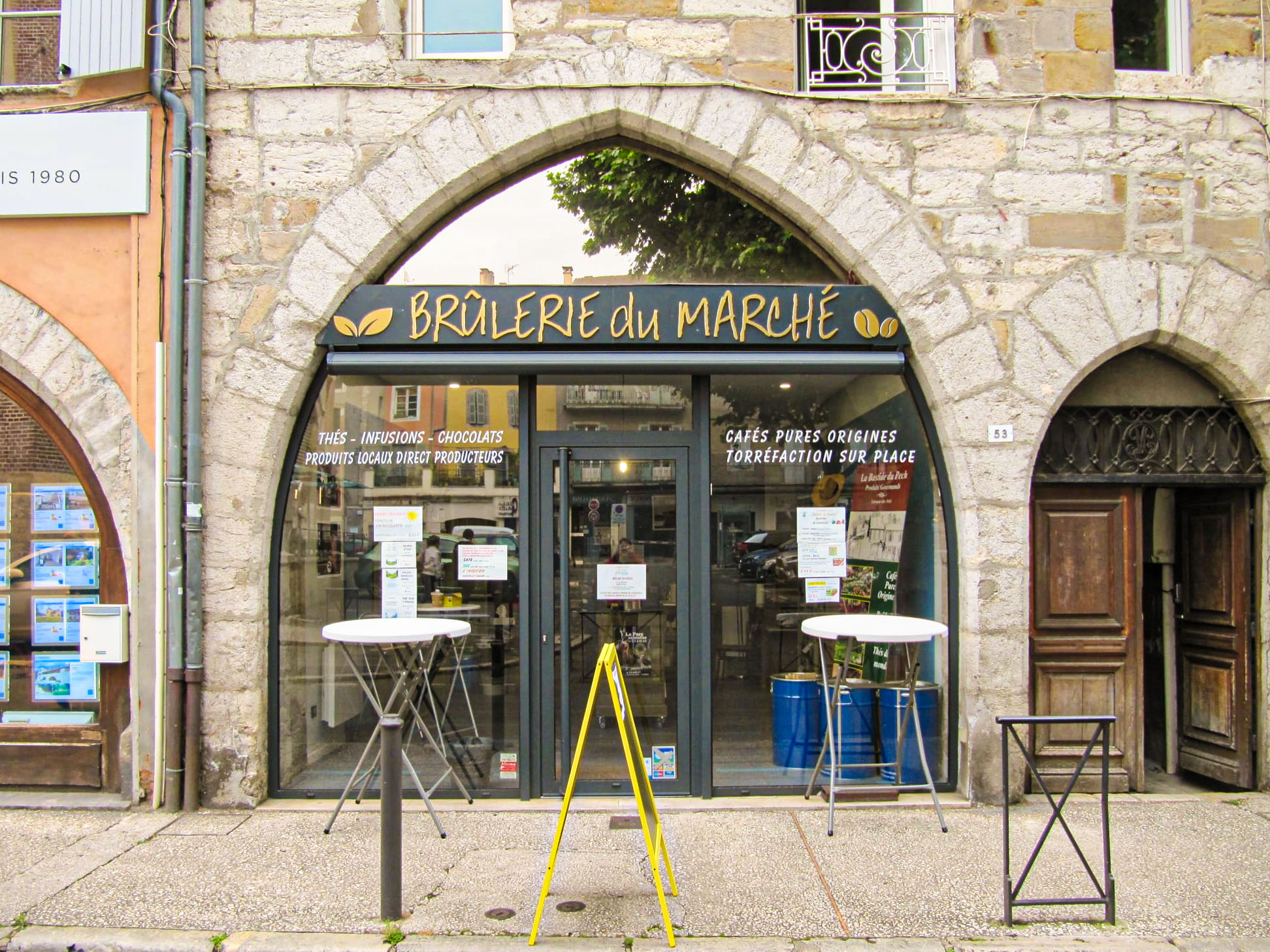  Image Name Accueil - LA BRULERIE DU MARCHE - Café à Cahors